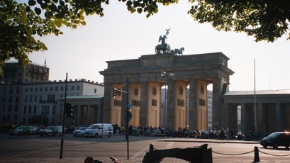 02 Berlino, porta di Brandenburgo 2003 viaggio Roma- Berlino- San Pietroburgo