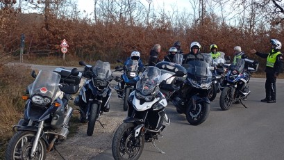 con la prima gita dell anno a Corbara Il Moto Club Roma si ringiovanisce con nuovi soci