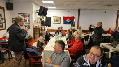 Il 14 Dicembre il tradizionale pranzo di fine anno del Moto Club Roma Un indiscusso successo tra programmi futuri e premiazione dei soci meritevoli